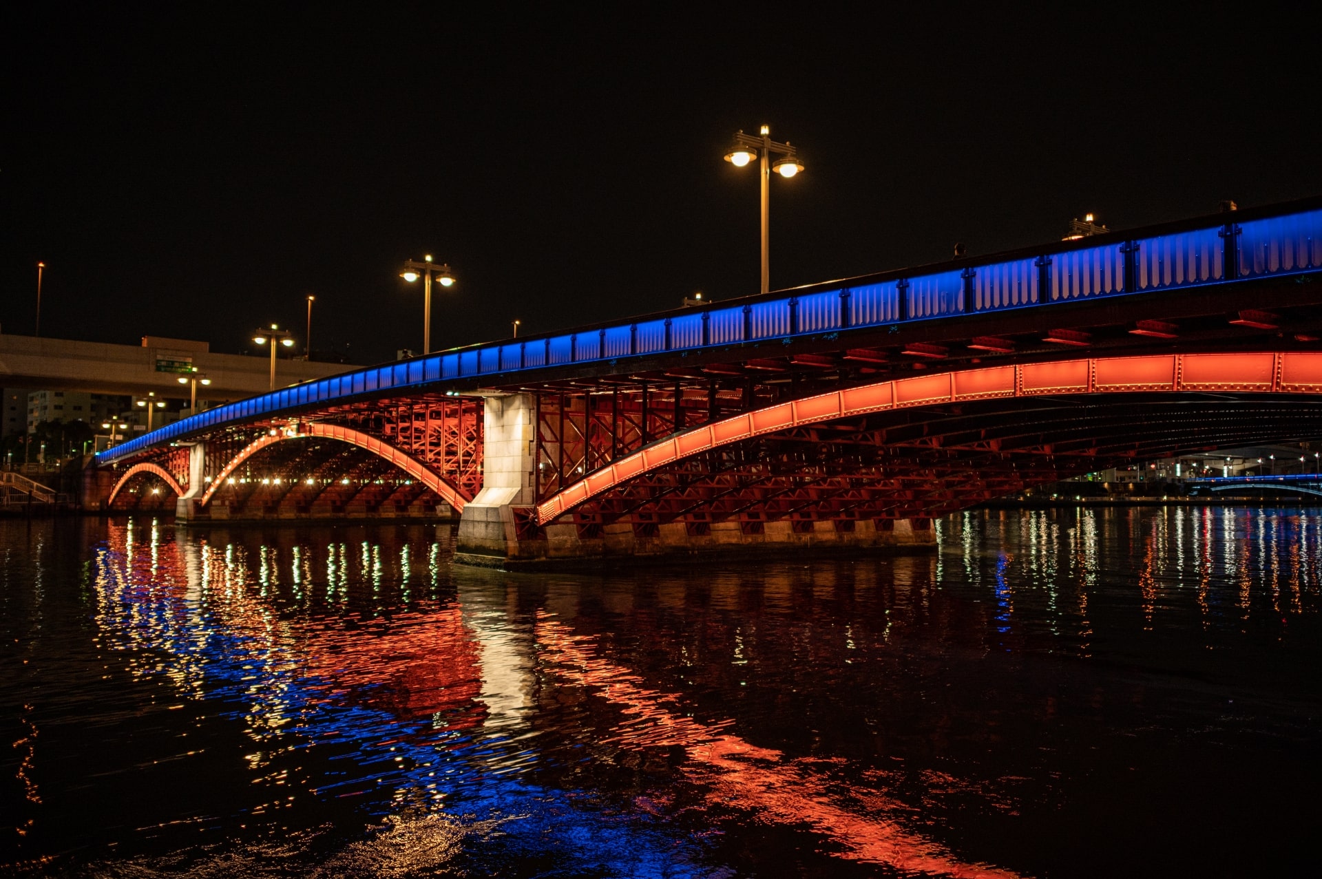 Walk Across Azuma-bashi Bridge